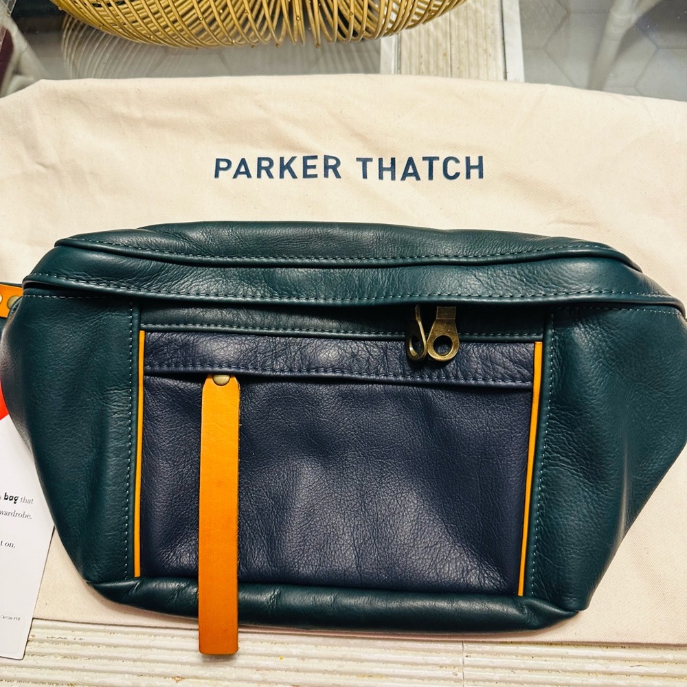 Parker Thatch sling.  Just purchased.  Changed mind.  Soft buttery leather.